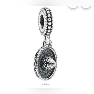 PANDORA Retired Sombrero Dangle Charm